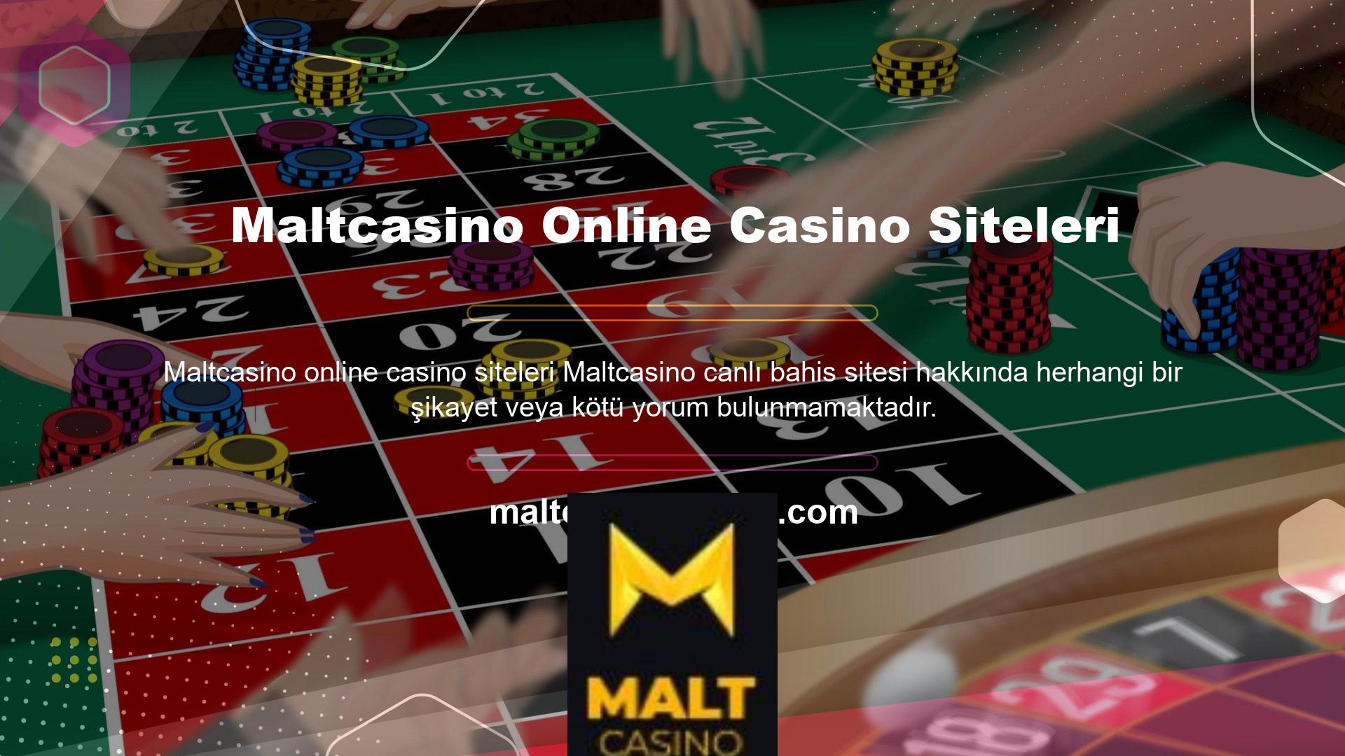 Nitekim online bahis sitesi Maltcasino müşteri memnuniyetini önemseyen bir bahis firmasıdır