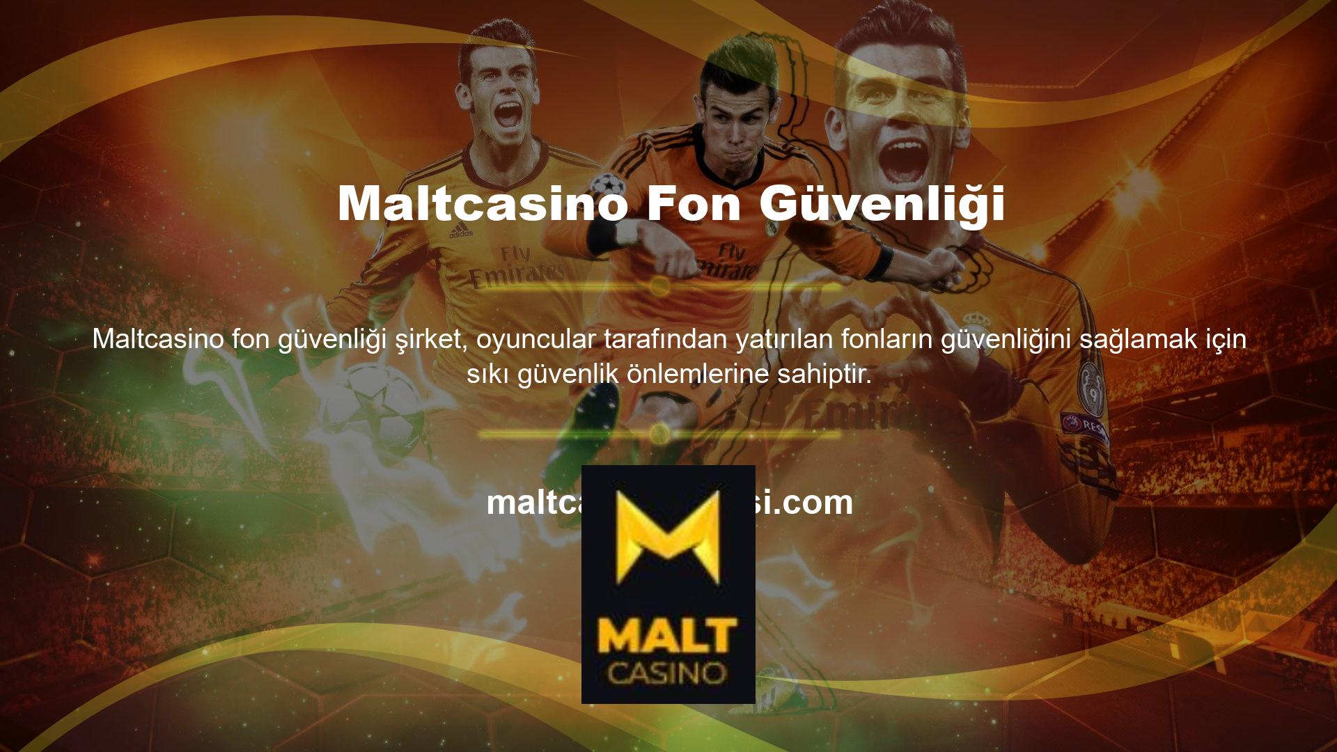 Maltcasino fon güvenliği, hesaplarının kişisel finansal güvenliğini garanti eder