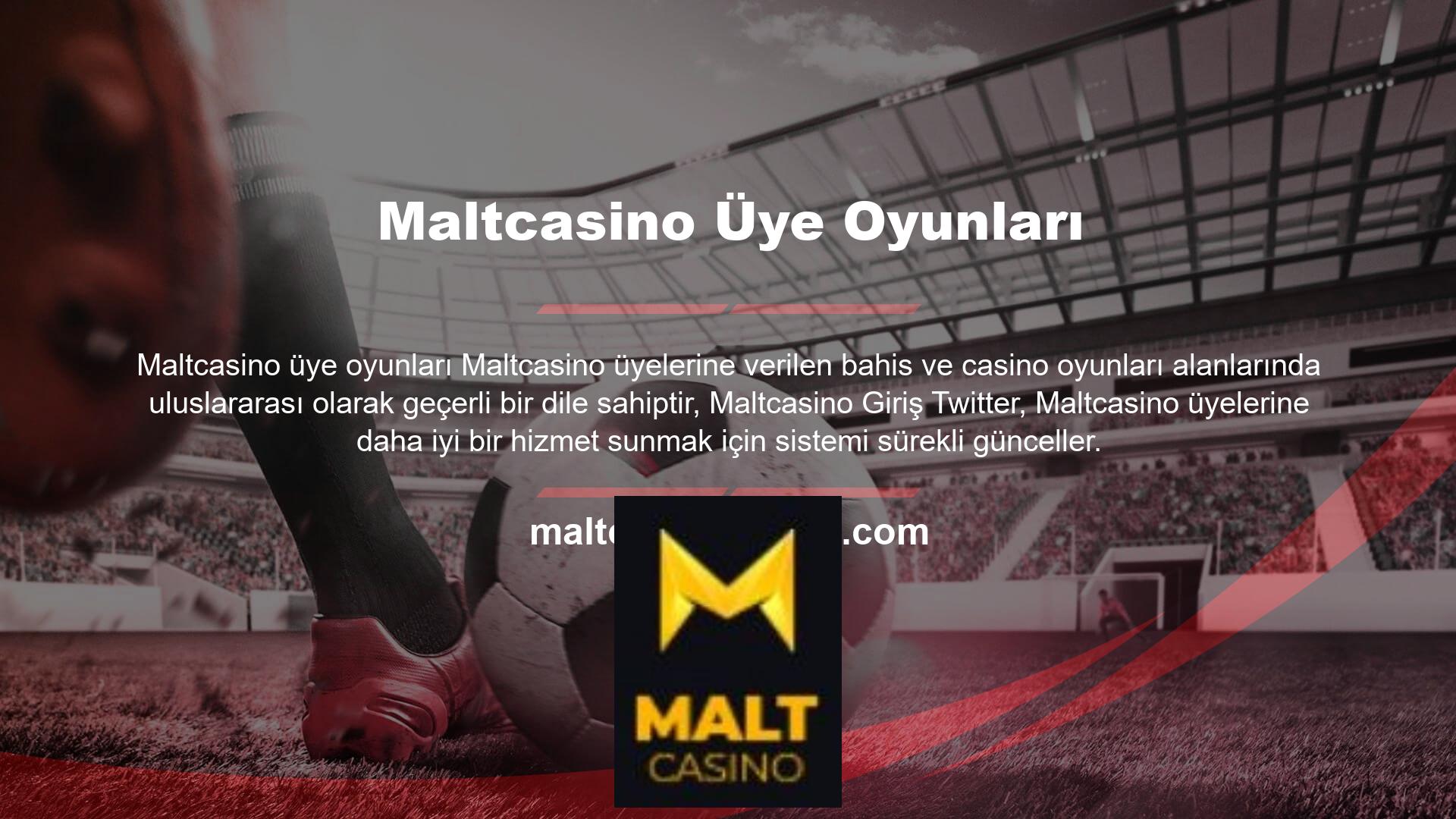 Sanal dünyada her gün yeni şeyler olan Maltcasino programlarını güncelleyerek ve geliştirerek daha iyi ve daha güvenli hale getirmek için her zaman çalışıyor